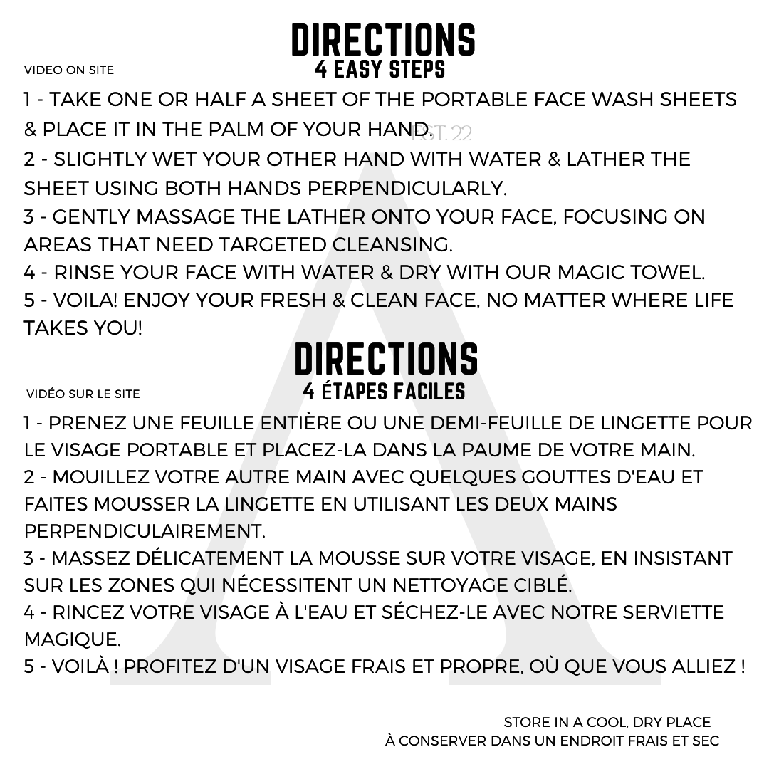 OilAway Face Wash - 30 Sheets